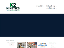 Tablet Screenshot of k2kinetics.com